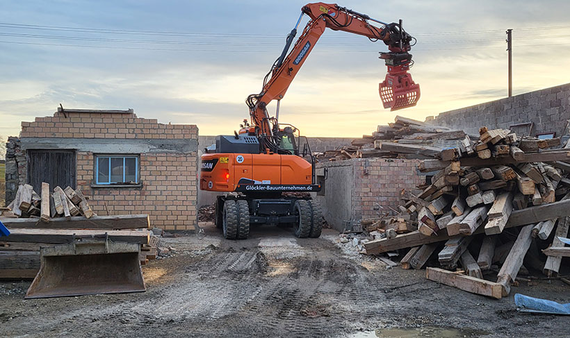Abbrucharbeiten